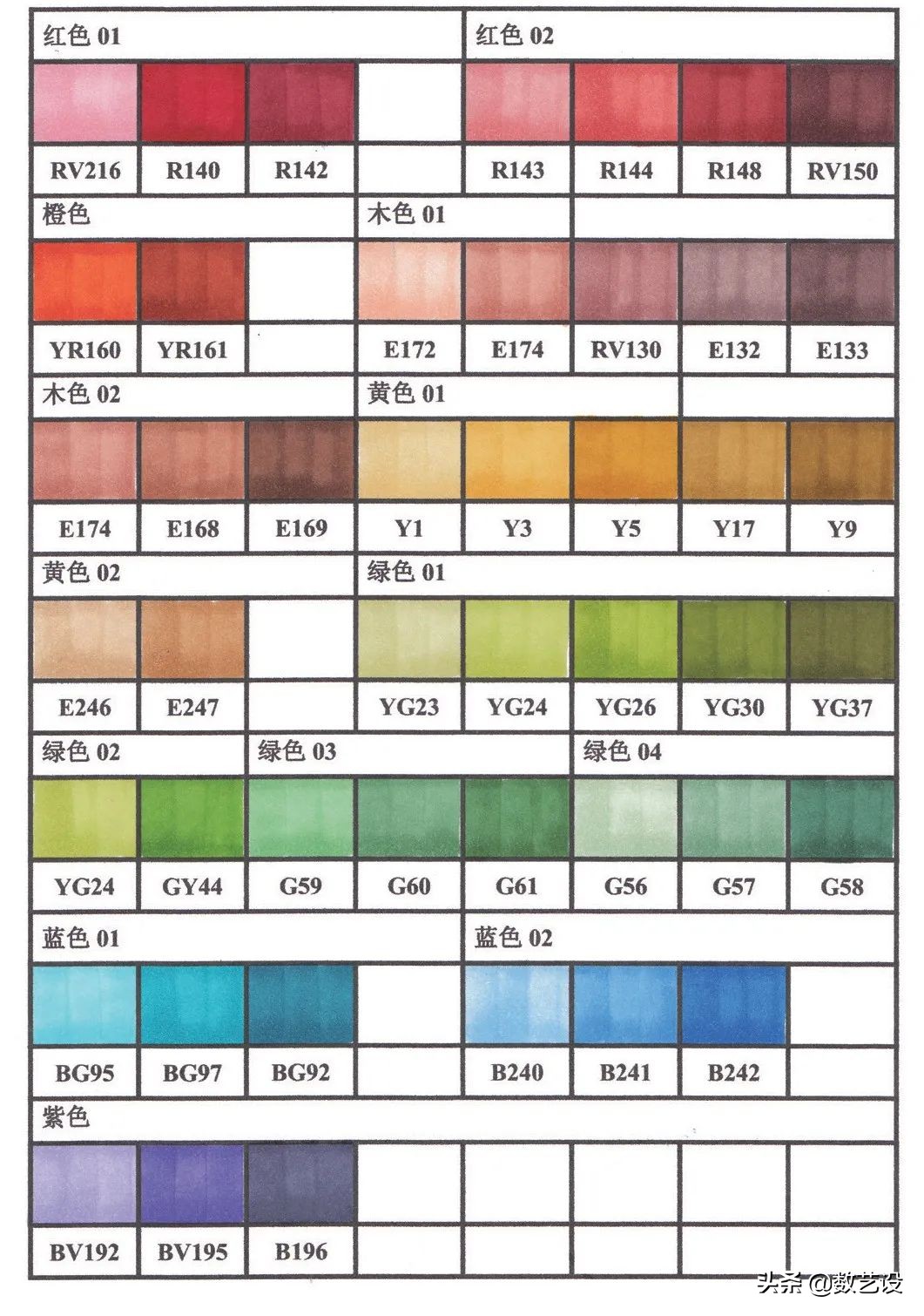 touchmark马克笔哪种更容易叠色,60色儿童丙烯马克笔可叠色