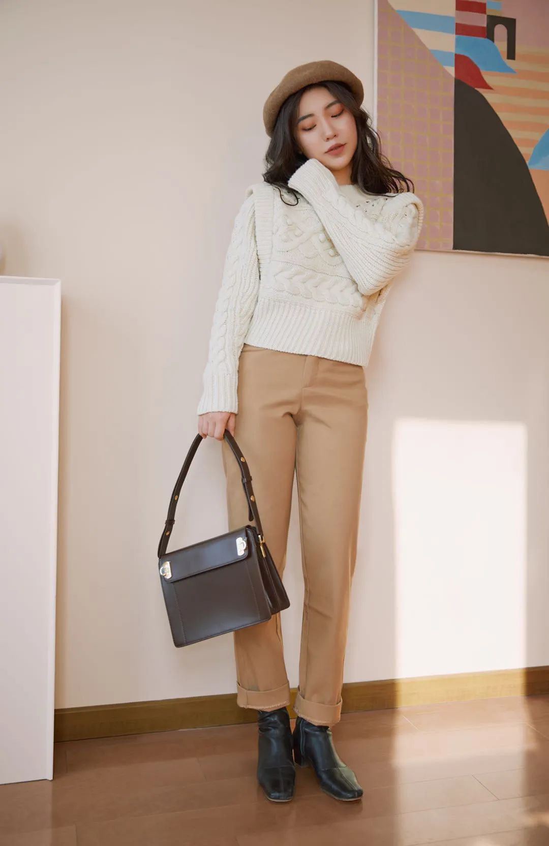 梨形身材胯大腿粗适合的裤子,梨形身材高腰裤子推荐秋冬季