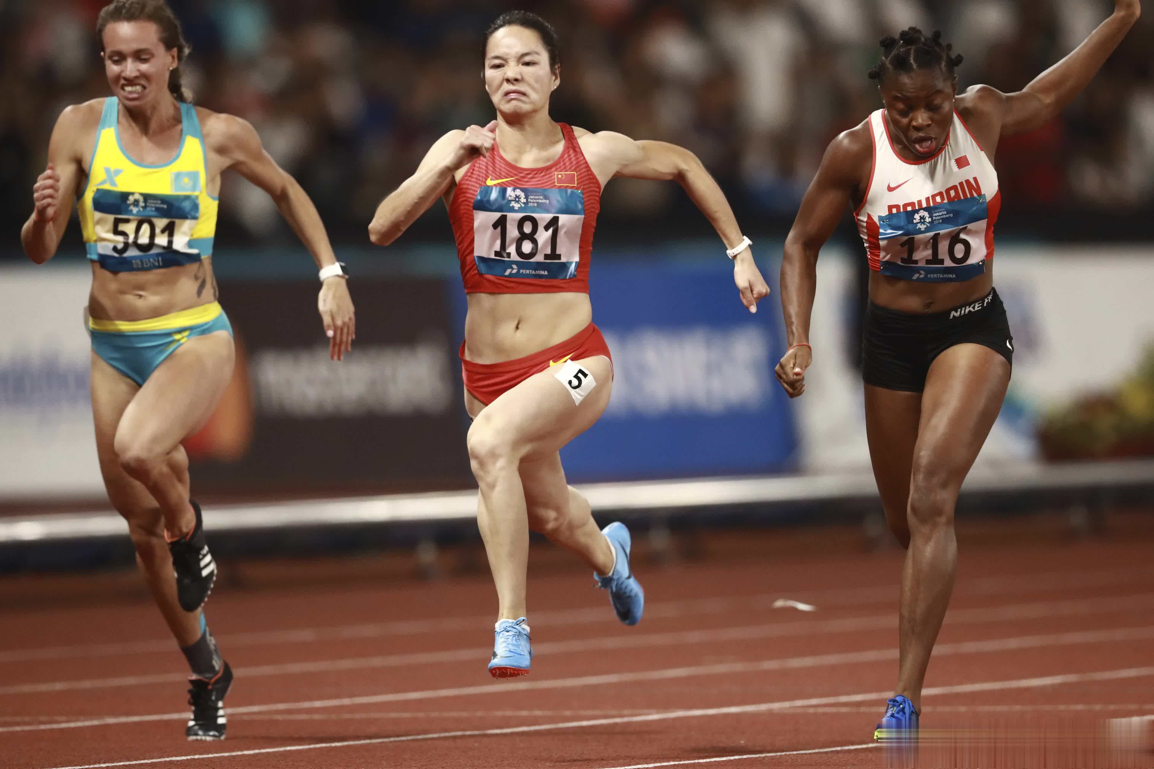 韦永丽100米99秒,韦永丽43秒35米接力夺冠