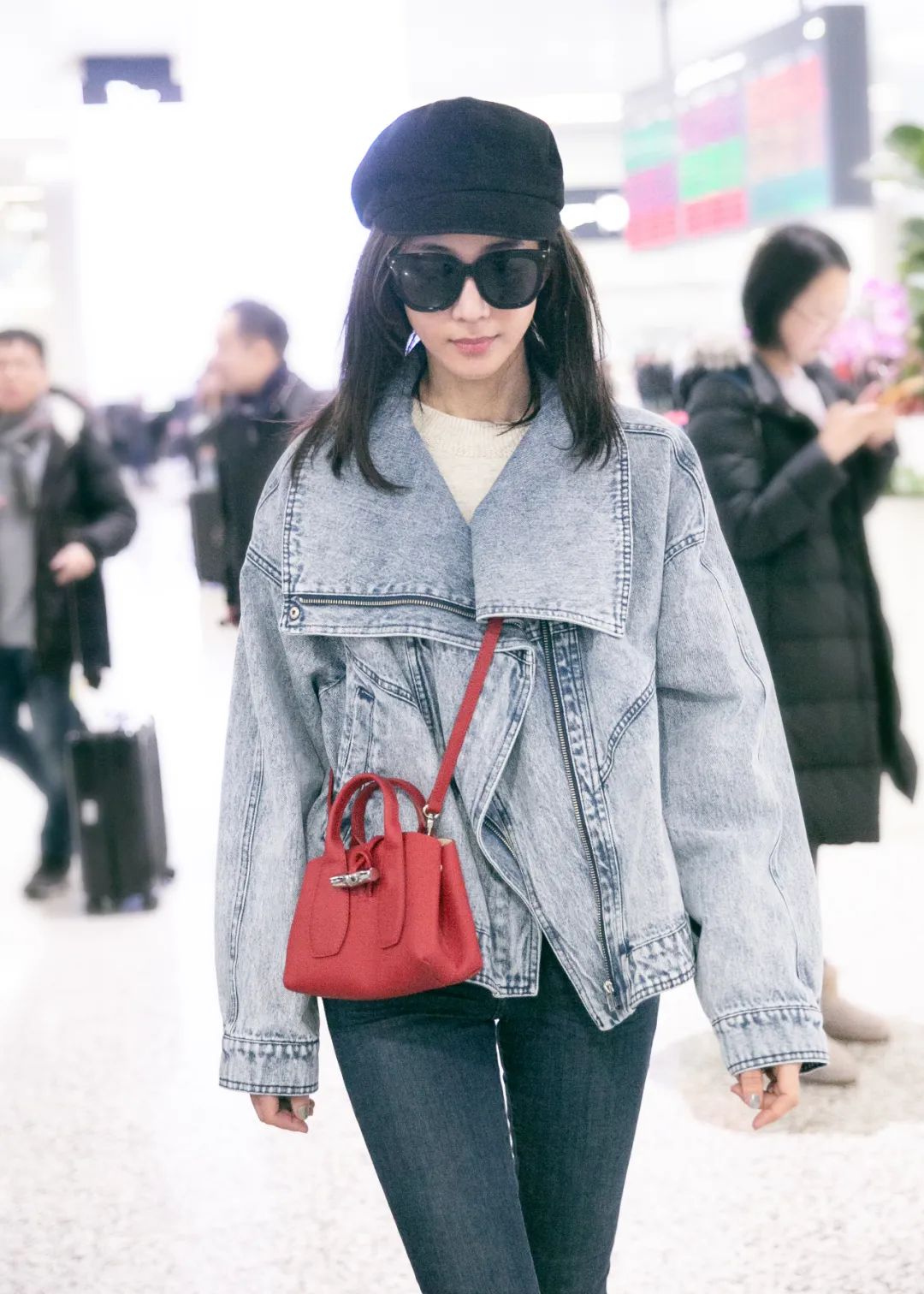 longchamp珑骧月亮包,longchamp珑骧2023秋冬款lepliage