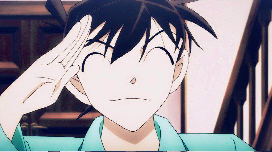 名侦探柯南：今天就让柯南里的微笑治愈你吧！新一自信，世良可爱