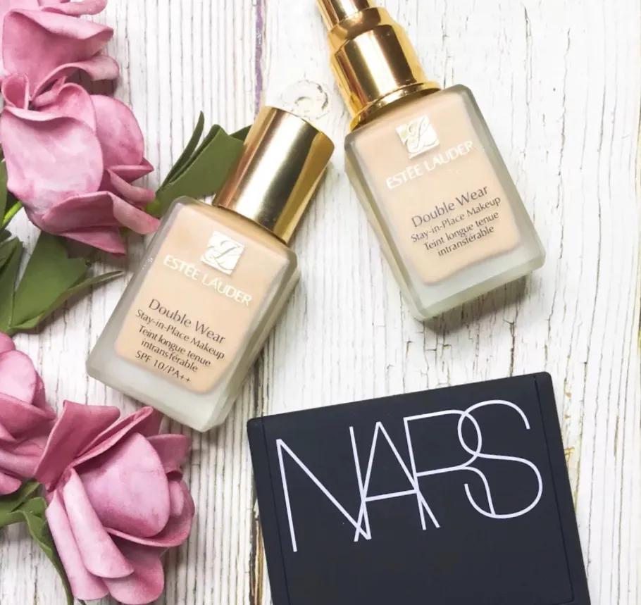 夏天妆容持久不脱妆的粉底液,nars超方瓶粉底液雅诗兰黛