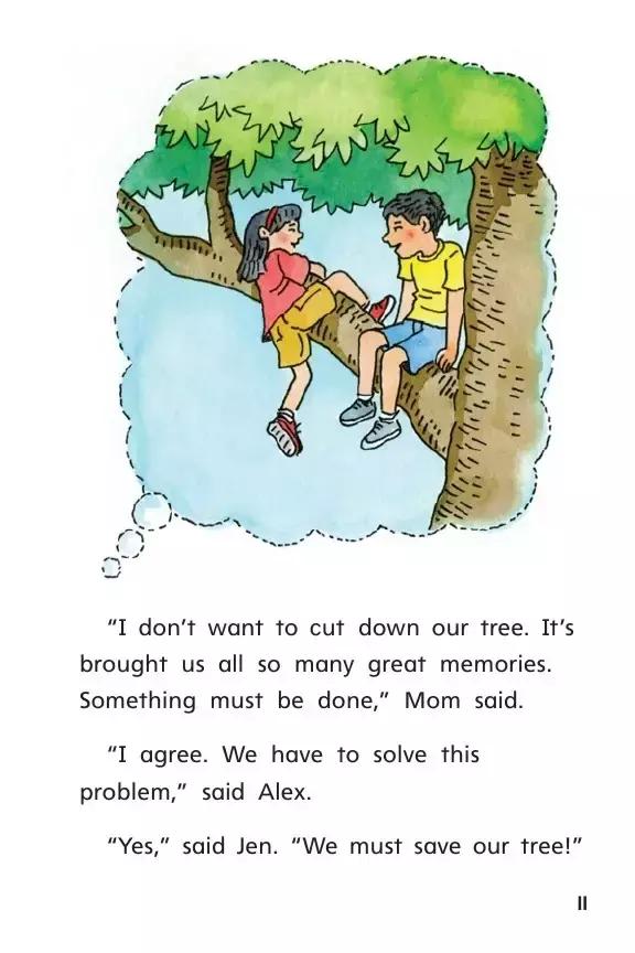 绘本《我们的树》图片,绘本美丽的树