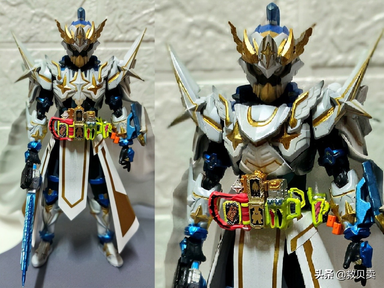 粉丝改造假面骑士手办,盖茨化身黑暗帝王,利维斯超越官方,真帅
