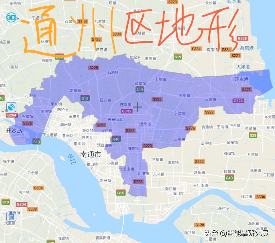 通州区vs金坛区,通州区与海门区对比