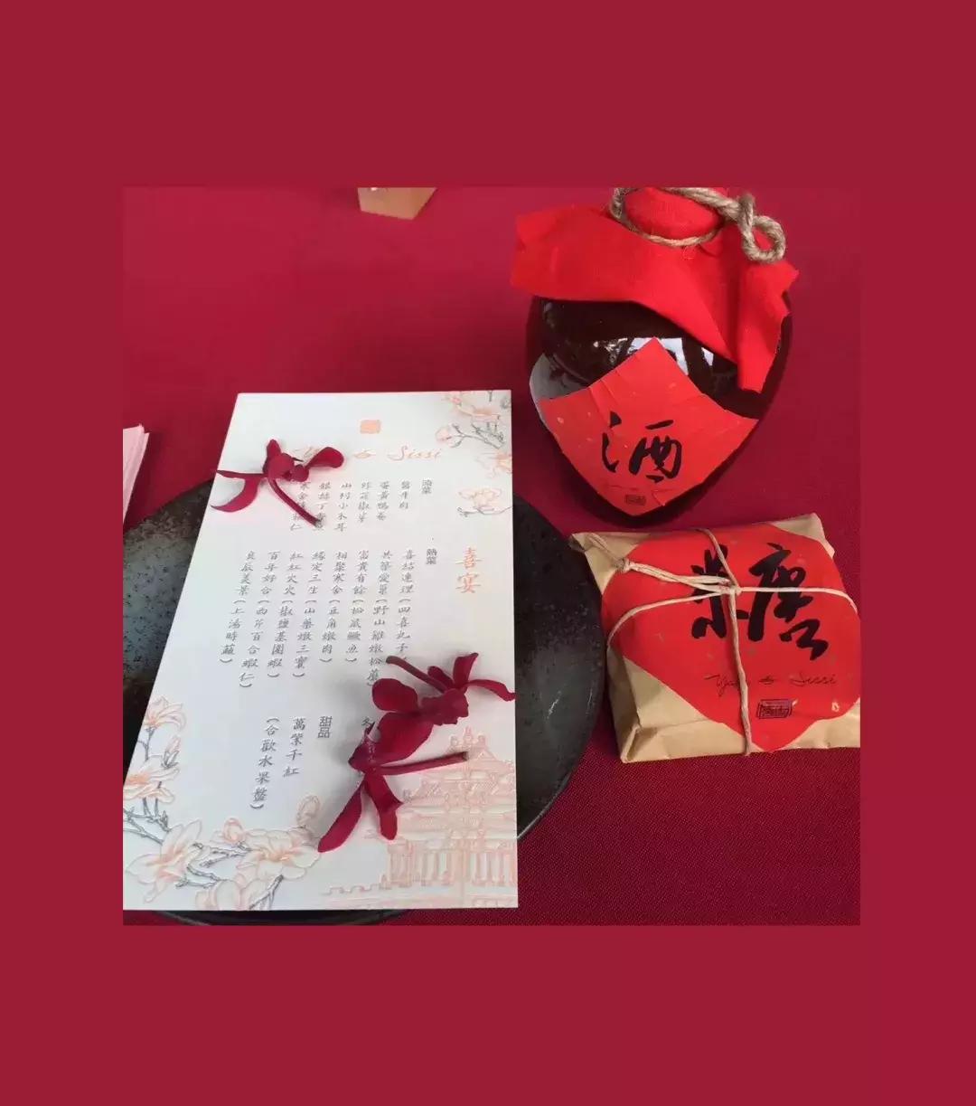 这些伴手礼,让人光看着就想多随份子钱啊啊啊啊啊啊