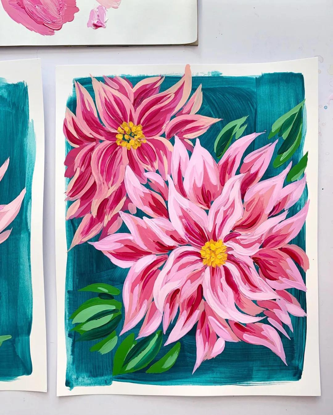 丙烯平涂的正确方法图解,丙烯大面积平涂墙面技巧