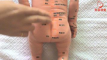 小儿腹胀推拿快速排气手法,宝宝消化不良腹胀按摩手法