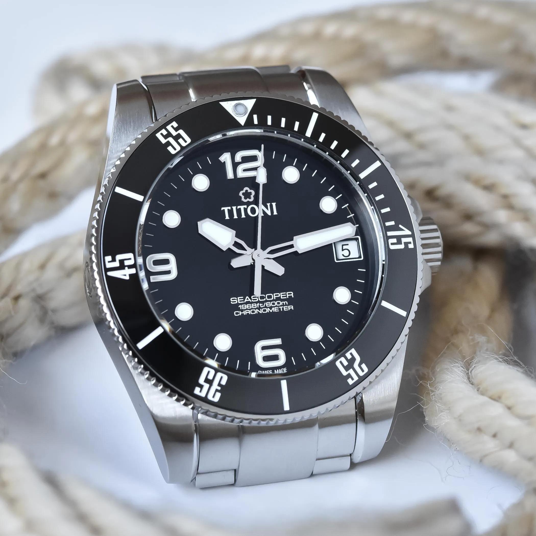 万元价位浪琴康卡斯劲敌——梅花Seacoper潜水腕表