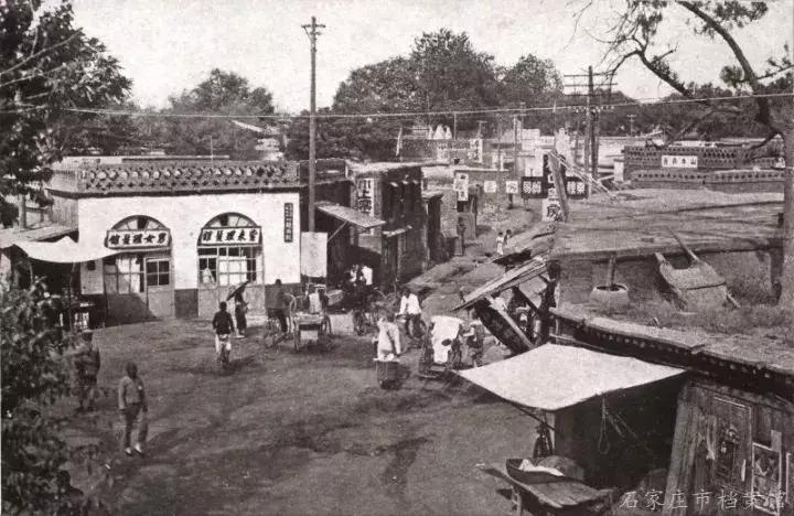 100年前石家庄地图,石家庄百年前的照片