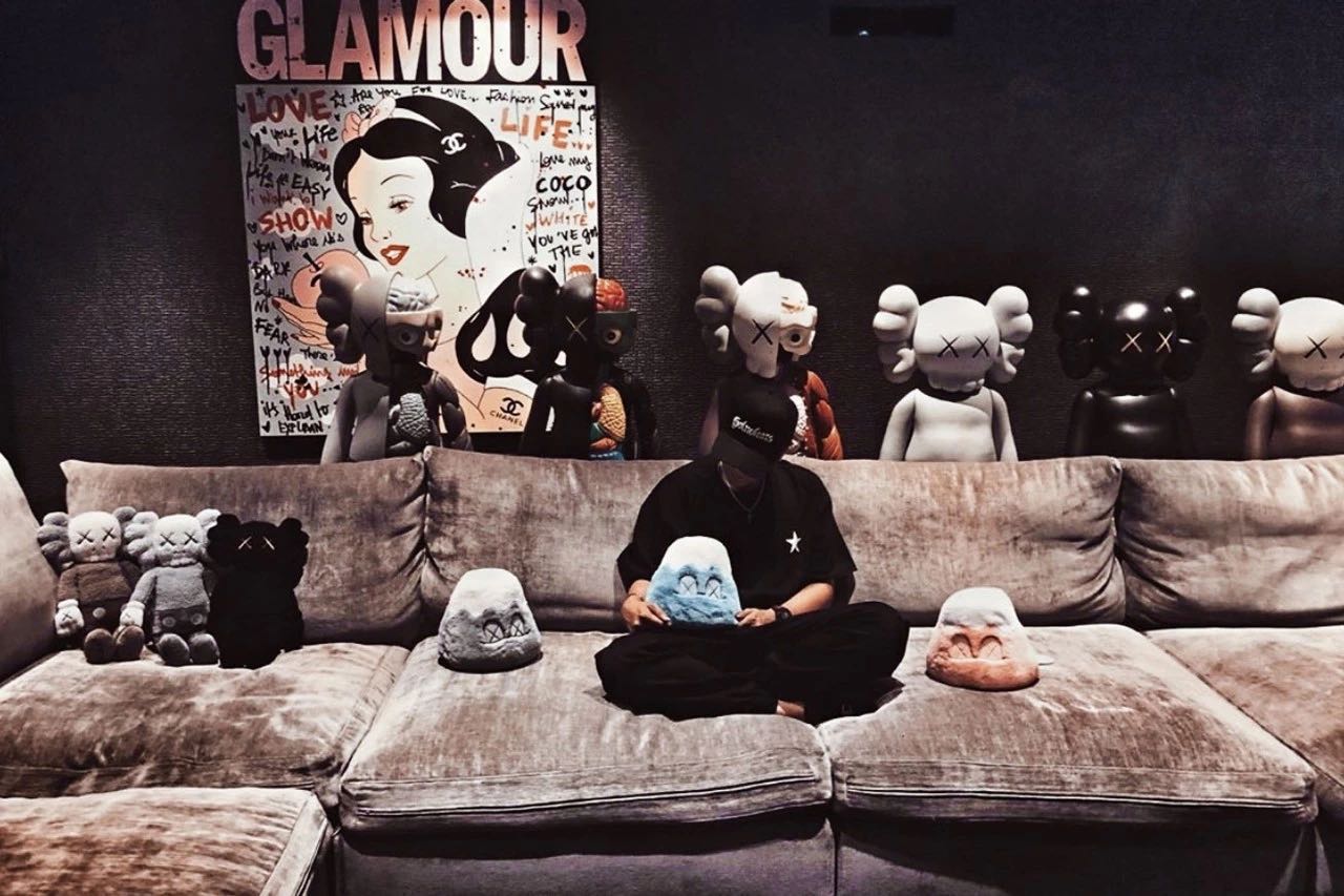 罗志祥参观萧敬腾豪宅,罗志祥家的玩具