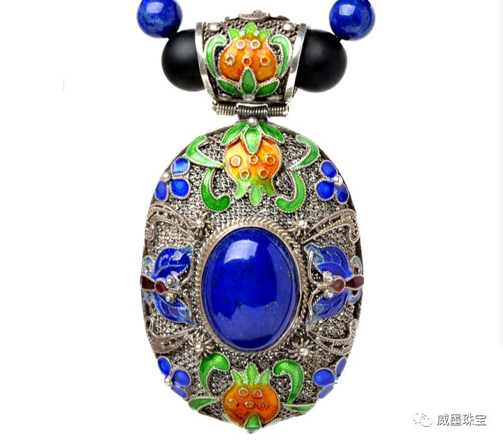 天空蓝青金石,青金石最好的颜色看图