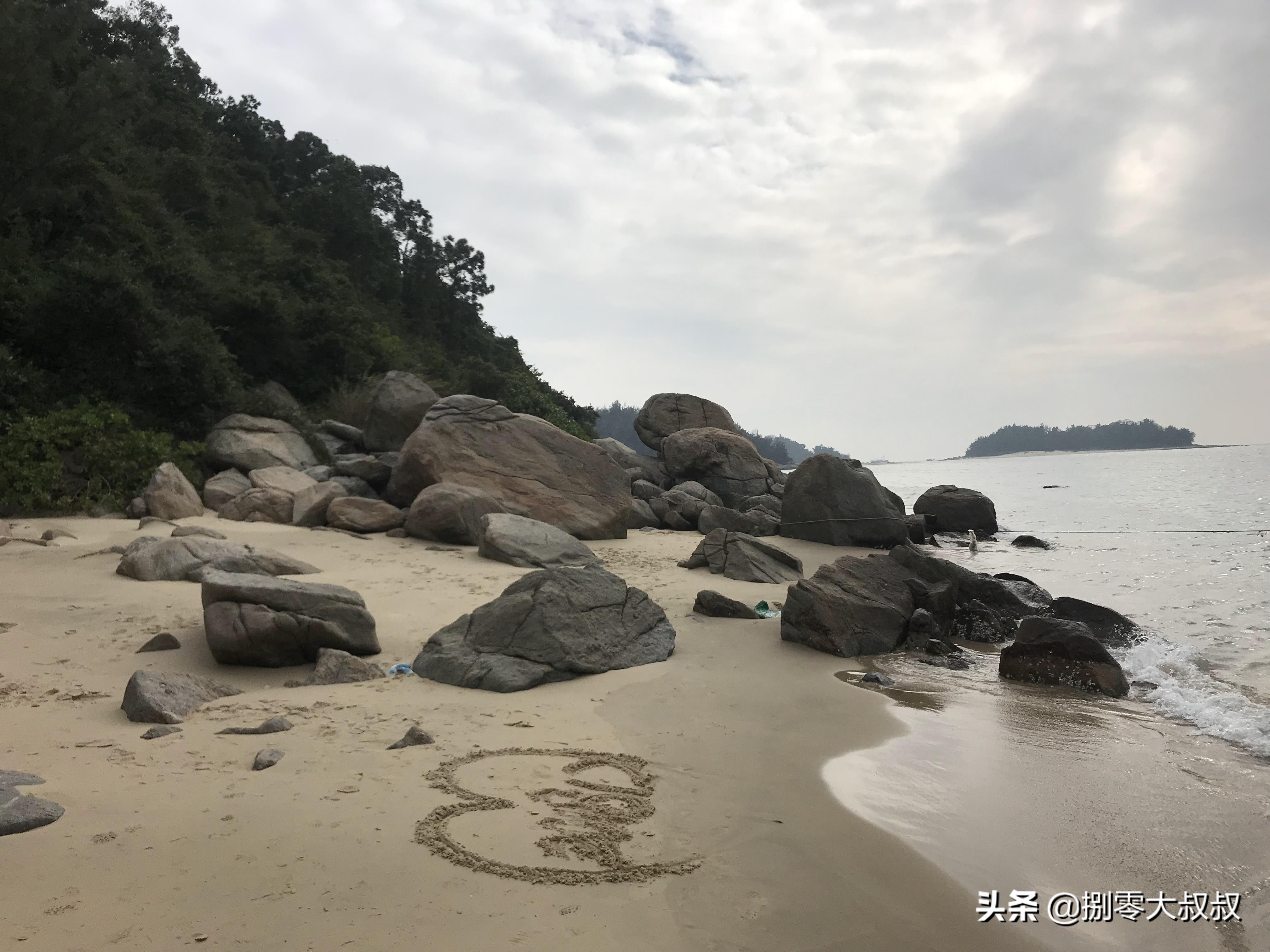 传说中，孙悟空的天马尾巴演变的小岛——马尾岛#边走边拍#旅行