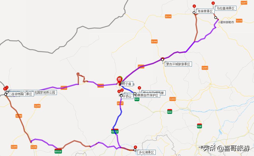 内蒙古锡林郭勒盟十大景点有哪些?自驾游玩如何安排行程路线?