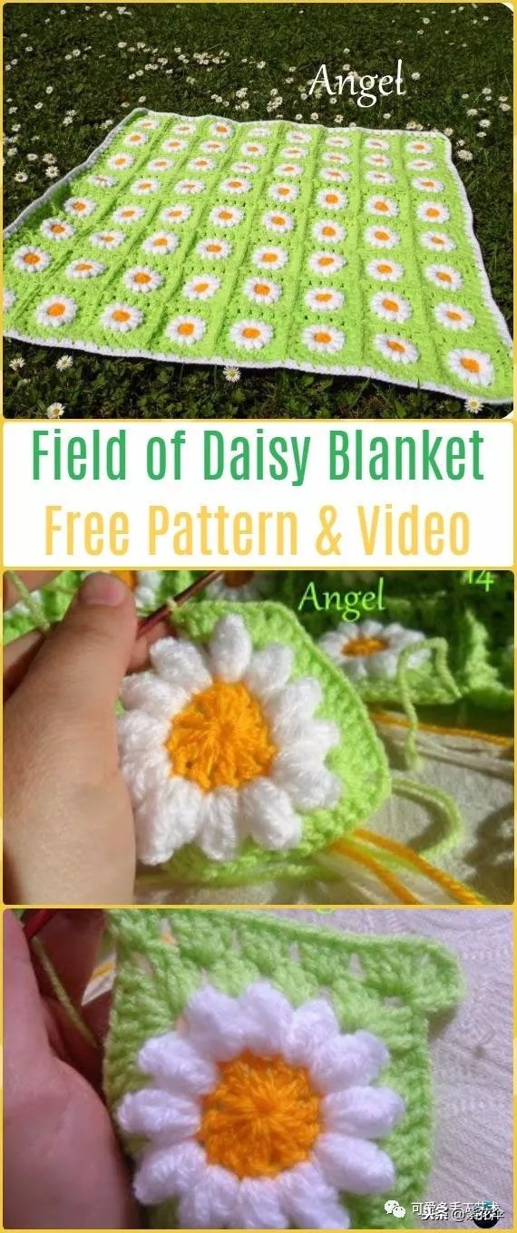 学毛线钩花一学就会简单,新手学毛线钩花