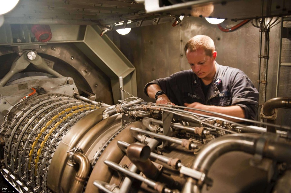 中国舰用燃气轮机技术权威报道,舰用燃气轮机喷气式