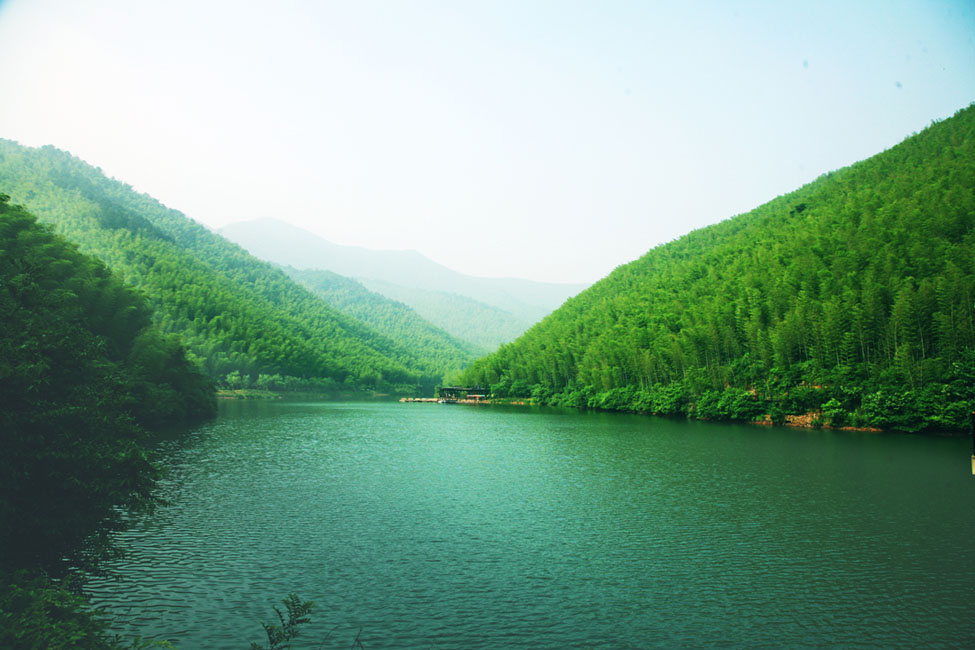 天目湖御水温泉户外泡池,峡谷深处的纯天然户外生态温泉
