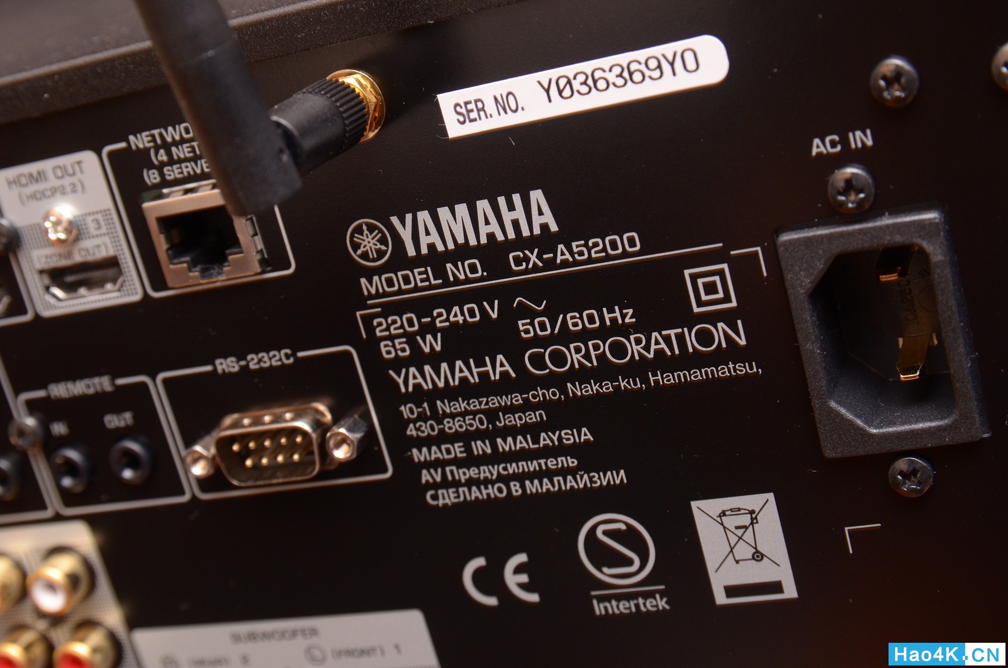 雅马哈CX-A5200+MX-A5200使用评测：有如置身于电影院的感受