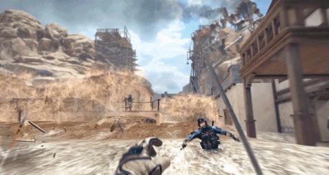 穿越火线地图西部,cf西部荒野地图