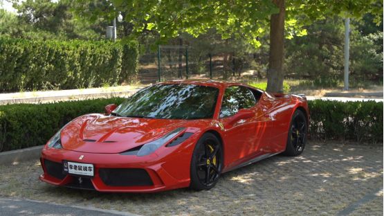 红色法拉利458图片,法拉利458红色款
