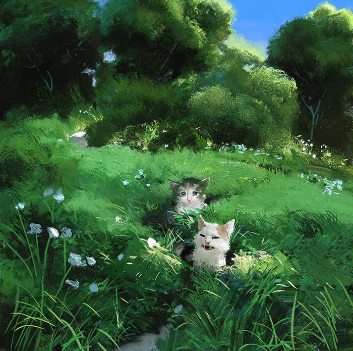 没有理由不画画！看大神用电脑自带工具搞创作