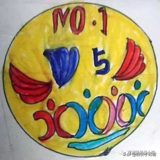 四年级班徽设计超越自我,班徽设计小学三年级五班