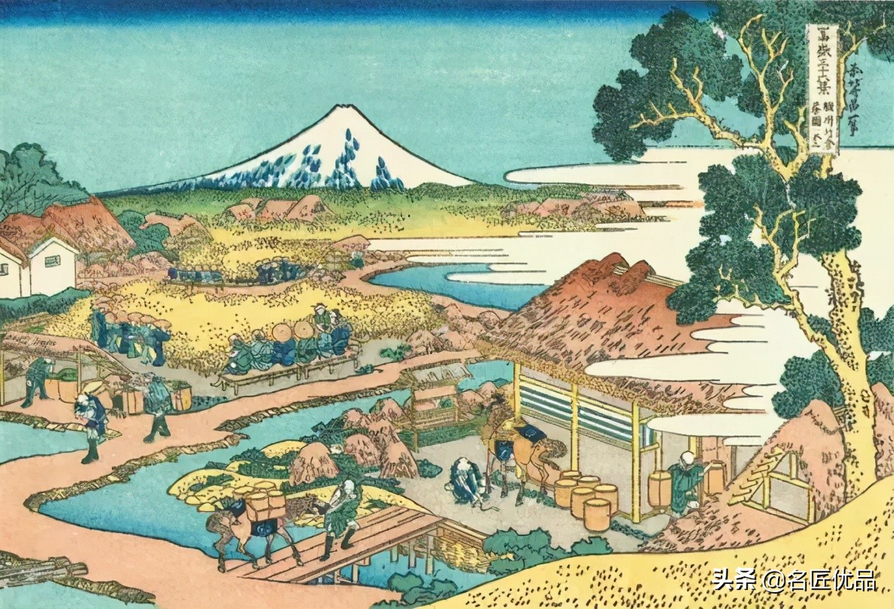 葛饰北斋富岳三十六景作品说明,清代五十位宫廷画师