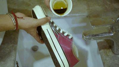 这双5D“变色鞋”火了，让光来决定颜色，做这条gai上最亮的崽