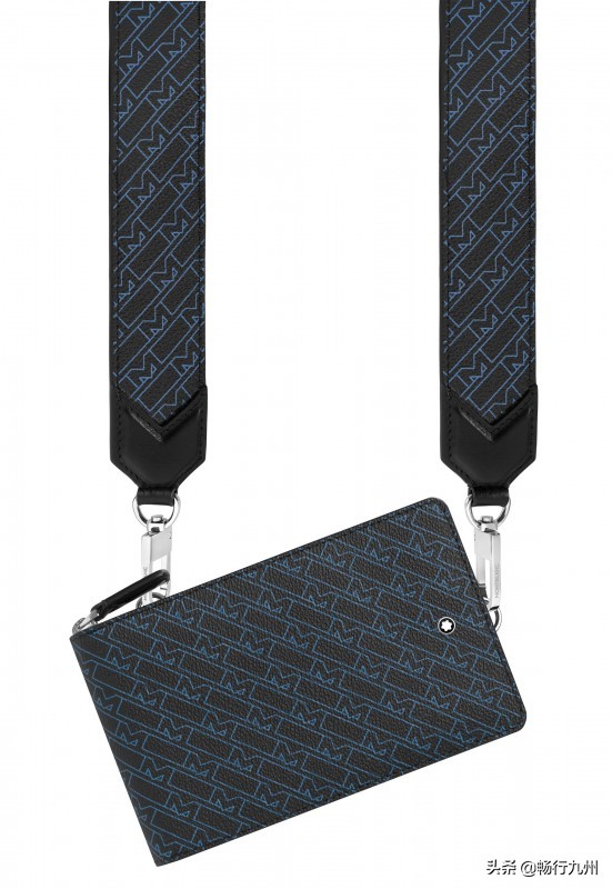 万宝龙黑色单肩包,万宝龙新款公文包肩带