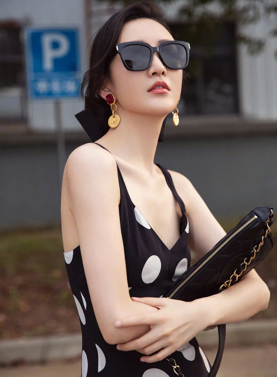 钟楚曦耳环高清图片,钟楚曦耳饰特辑