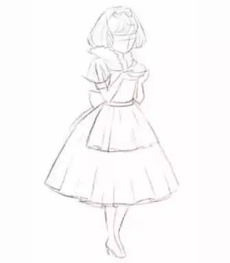 白雪公主和白雪公主的母后怎么画,白雪公主和贝儿公主的玩具怎么画