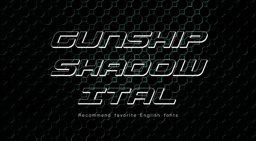 超赞！我喜欢这几个英文字体！用在PPT上非常的适合