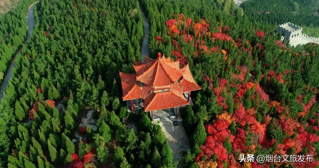 大自然打翻了调色板的唯美句子,烟台自然景点