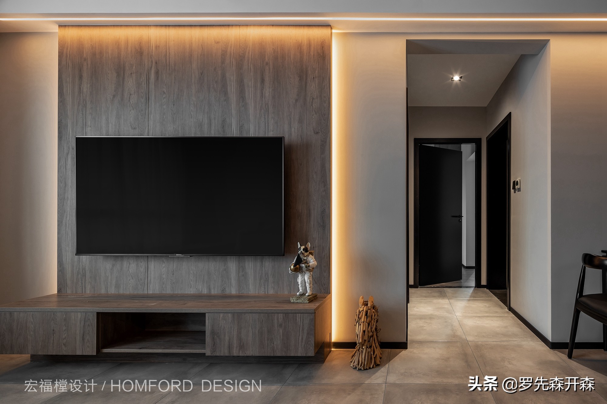 成都.柒公馆·92㎡现代简约住宅设计；营造出恰到好处的温馨感