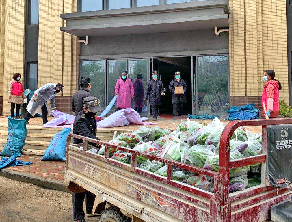 抗击疫情为业主保驾护航,抗击疫情为爱心人士点赞