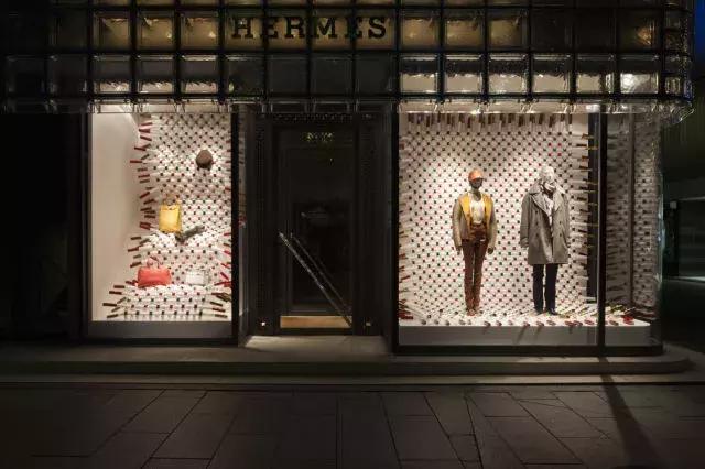 2016年成都爱马仕橱窗,爱马仕东京银座橱窗设计