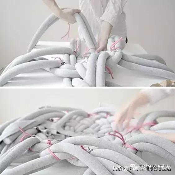 旧床单改椅子坐垫,床单自己做坐垫教程最简单