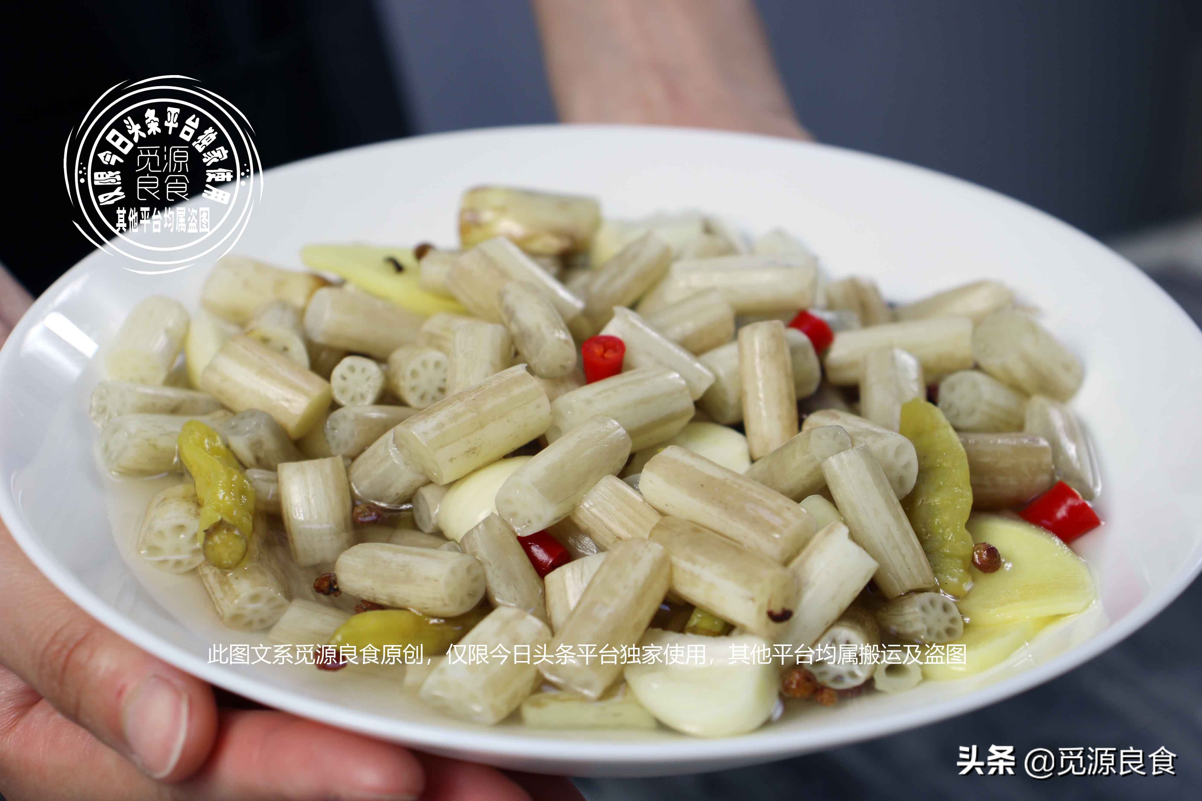 酸辣藕带的正确做法,湖北人这样吃藕带酸辣又脆爽