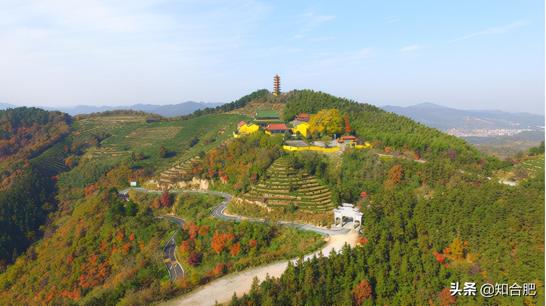 合肥有哪些山风景区图片,合肥有一处小众景点是一座山