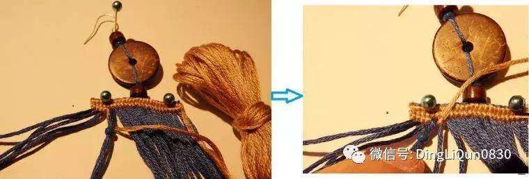 编绳教程挂饰大全,彩绳编挂饰教程