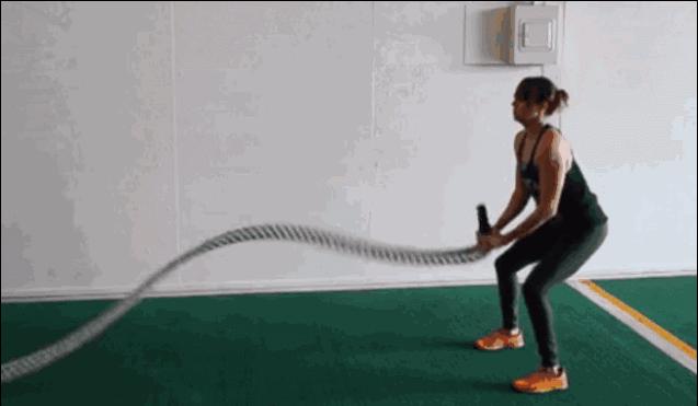 战绳和跑步哪种燃脂最好,运动战绳燃脂效果