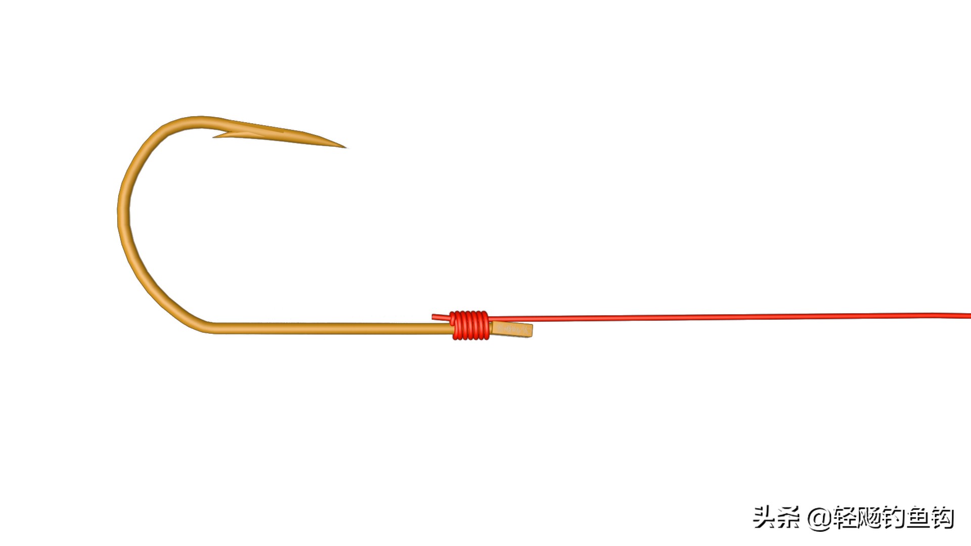 鱼钩绕线视频教程,路亚鱼钩绕线的正确方法