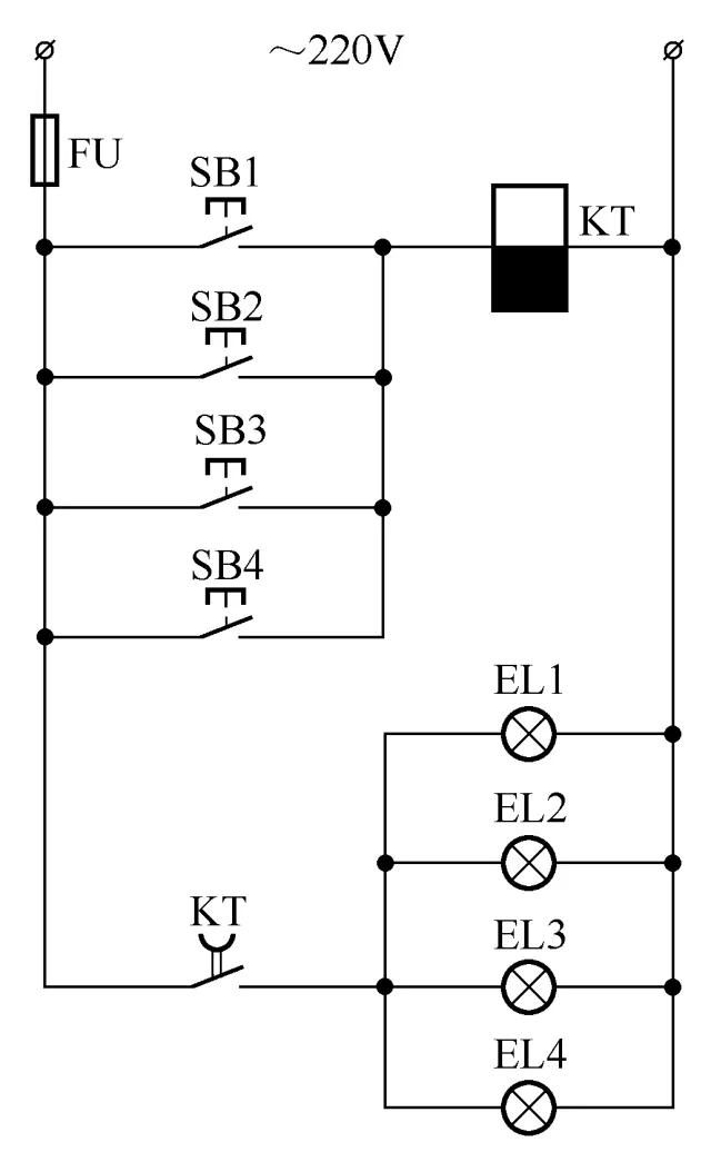 照明双控原理,照明灯双控开关怎么接
