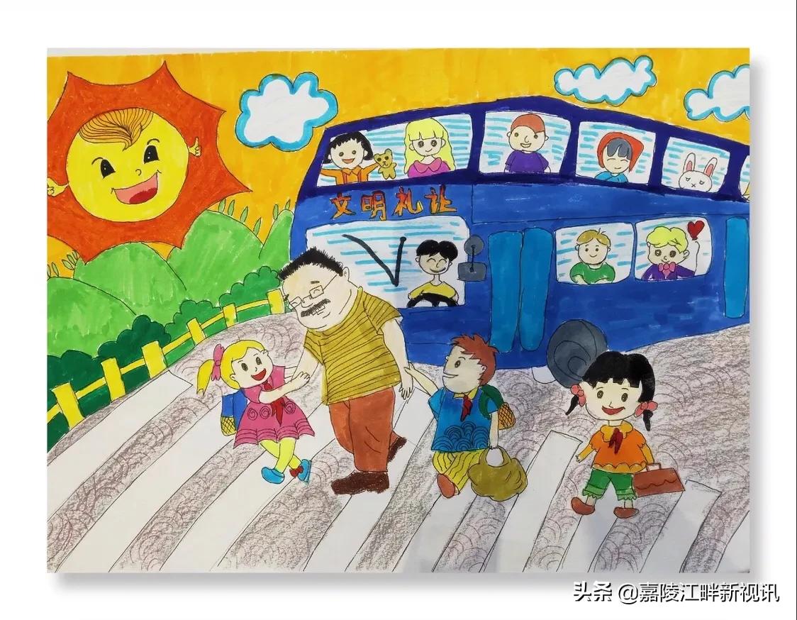 阆中“创文创卫”学生绘画活动获奖名单公示