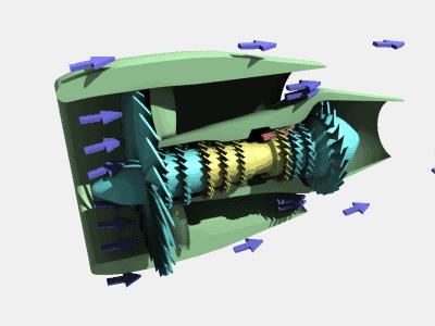 飞机活塞发动机工作原理3d动画,飞机为什么可以飞起来是什么原理
