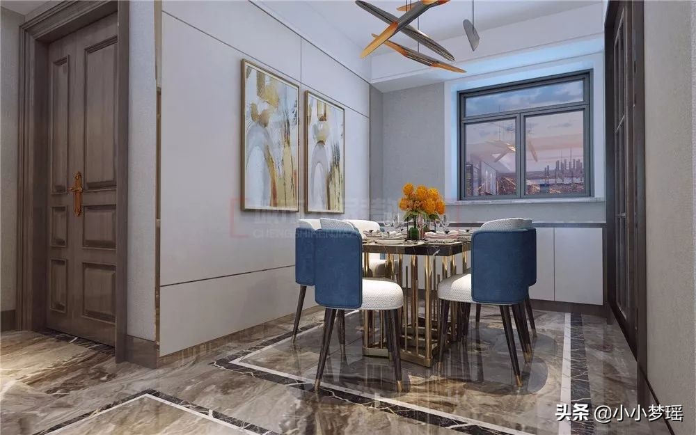 西宁万科城现代轻奢案例赏析,中城国际城二期装修样板