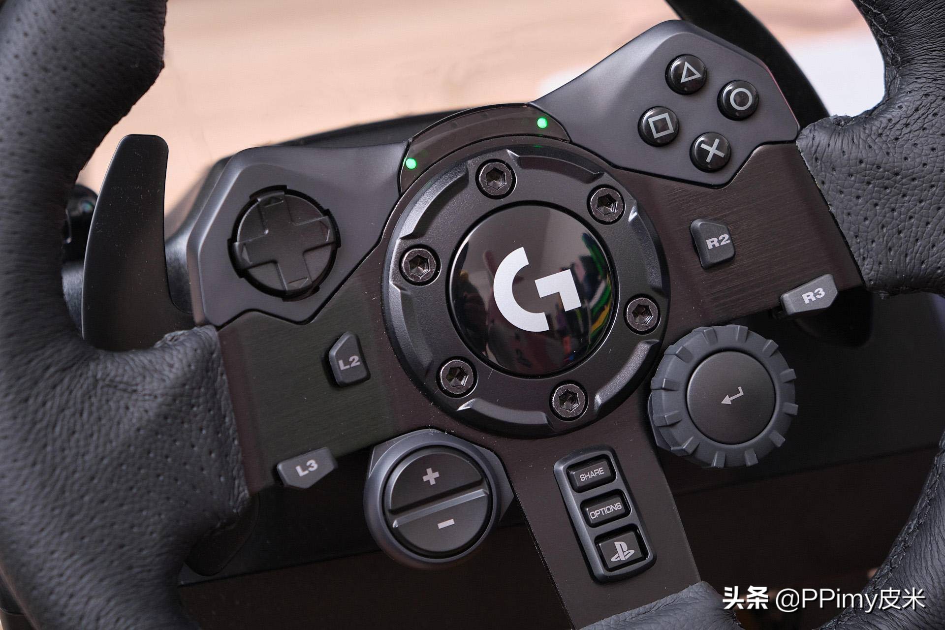 罗技全新方向盘g923开箱,罗技g923配啥座椅