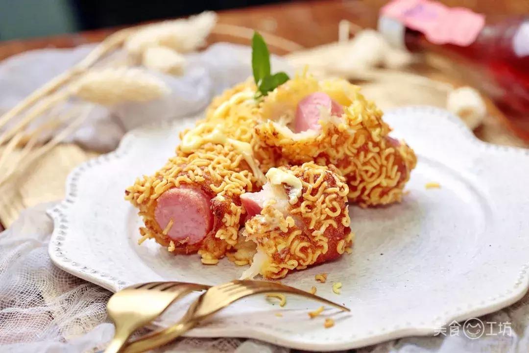 不用面包糠也能炸猪排,不用面包糠做美食9岁以下