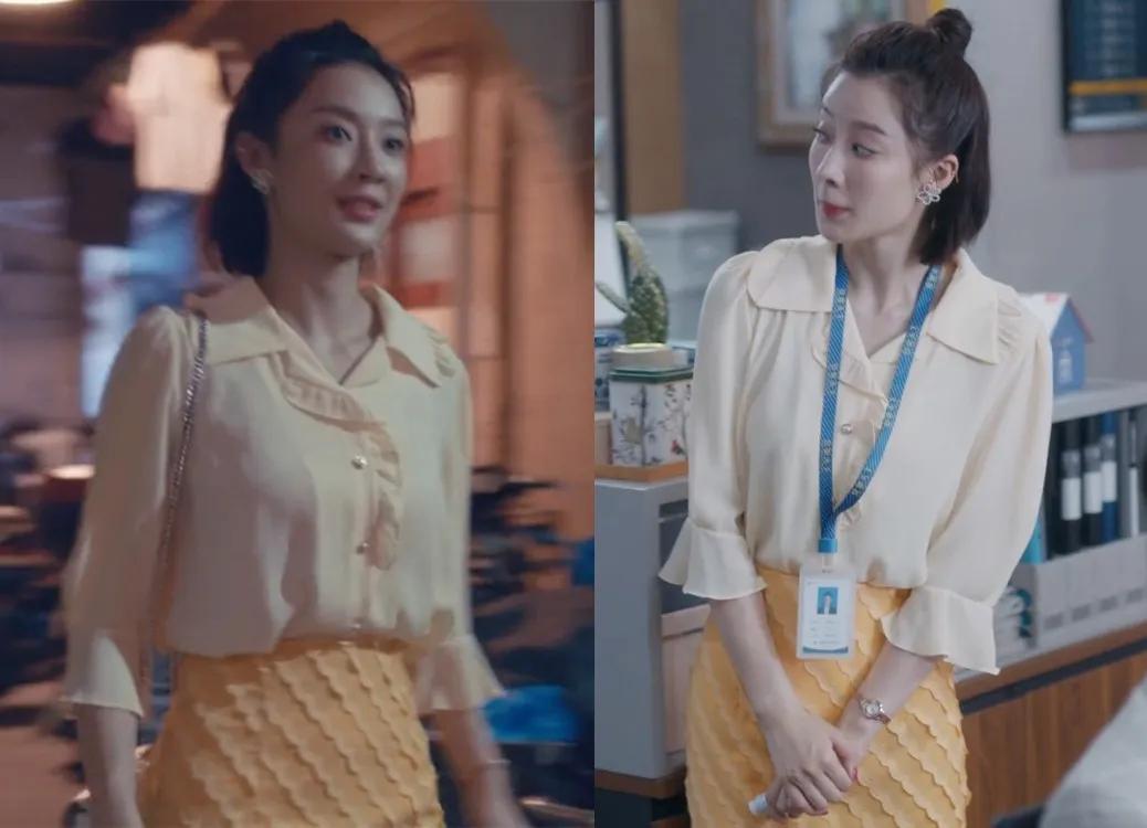 《安家》职场穿搭 | 孙俪素雅，闪闪活泼，知否仙气