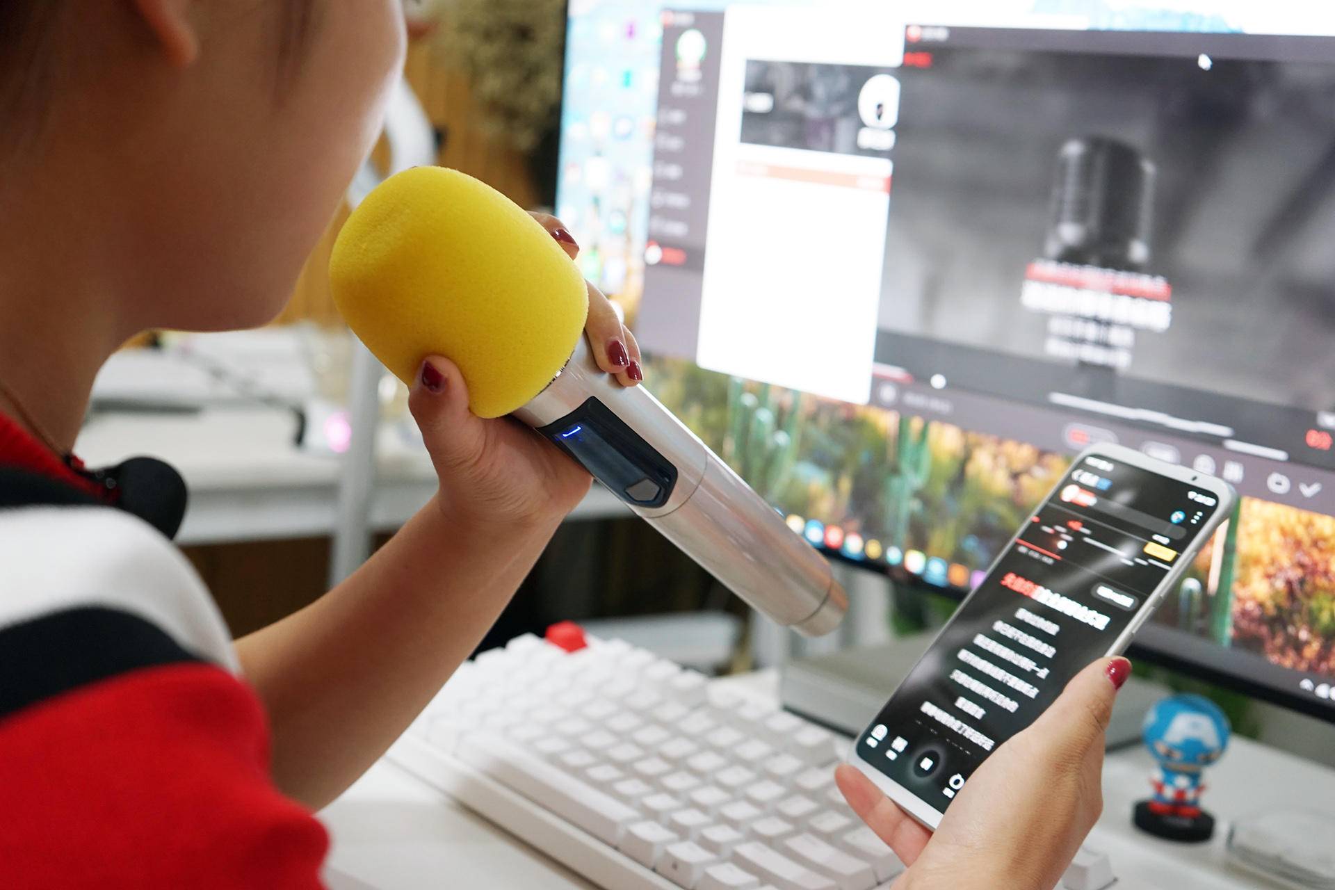 专业直播k歌电容麦克风推荐,k歌直播入门级的电容麦克风推荐